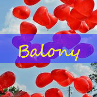 Balony napełniane helem