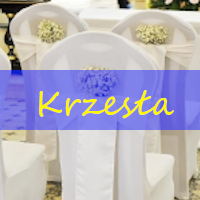 Ozdobne krzesła na ślub i wesele